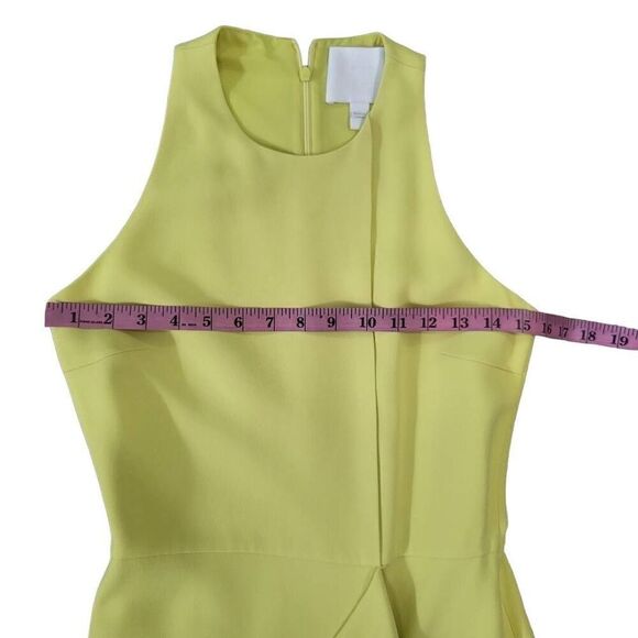 HUGO‎ BOSS Runway edition zest yellow dress sz 2 - Picture 11 of 14